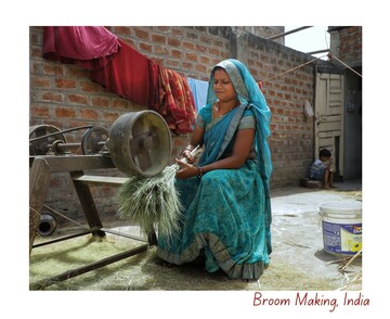Broom Making, India