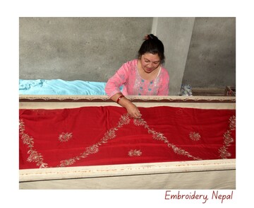 Embroidery, Nepal