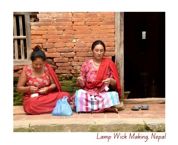 Lamp Wick Making, Nepal