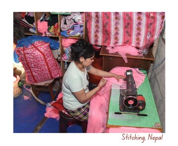 Stitching, Nepal