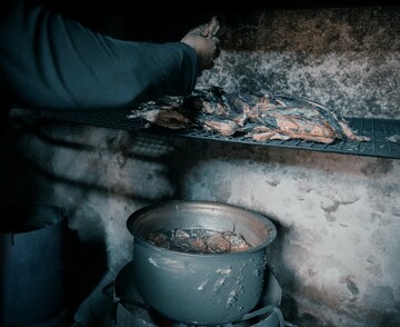 Maldives - Food Processing - Making Smoked Fish