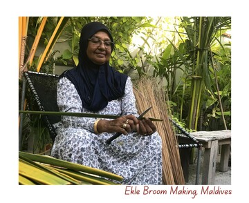 Ekle Broom Making, Maldives