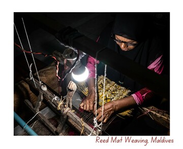 Reed Mat Weaving, Maldives