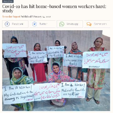 Covid-19 has hit home-based women workers hard: study